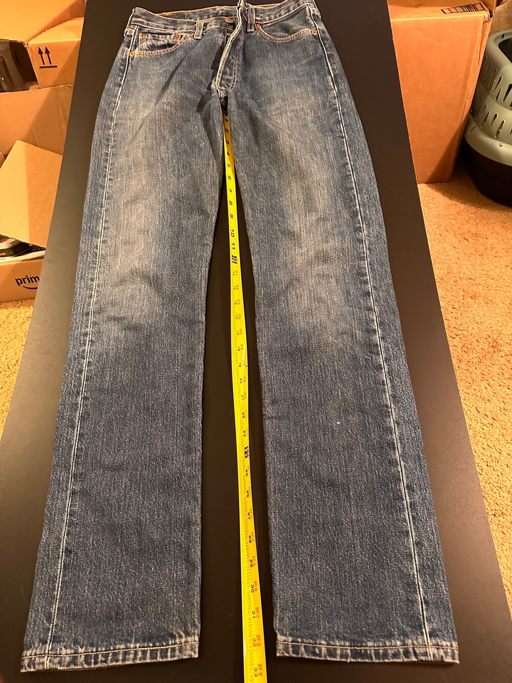 Levi Strauss & Co. 501 Button Fly Jeans 28x32” Classic Fit